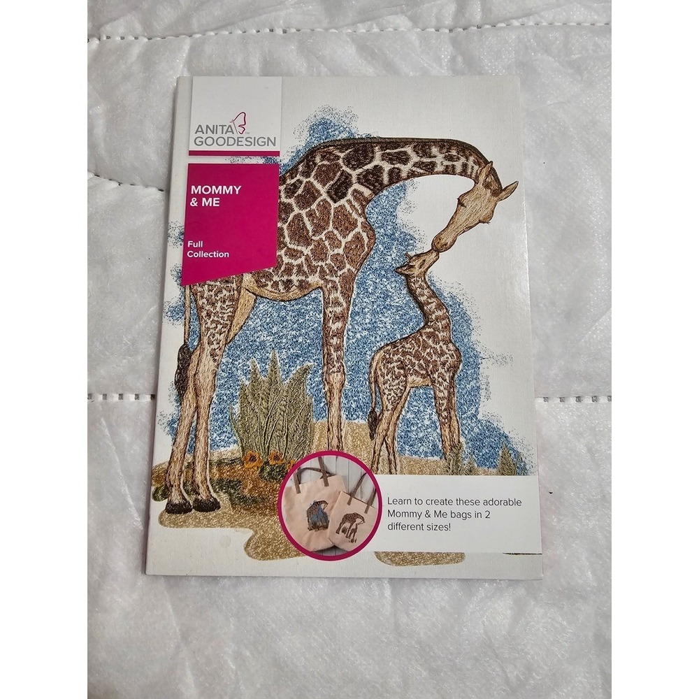 Anita Goodesign‎ Mommy & Me Embroidery Designs CD Full Collection Animals